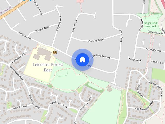 Rushmere Walk, Leicester Forest East, Leicester, Leicestershire