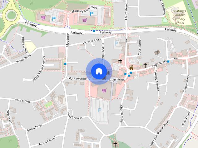 Russel Square, Madeley, Telford, Shropshire, TF7