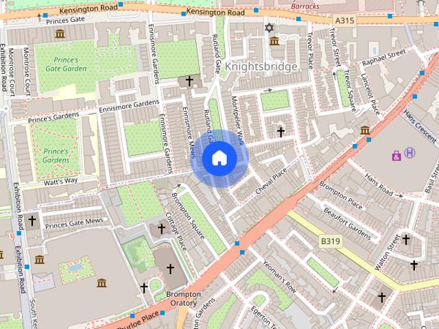 Rutland Gate, Knightsbridge, London, SW7
