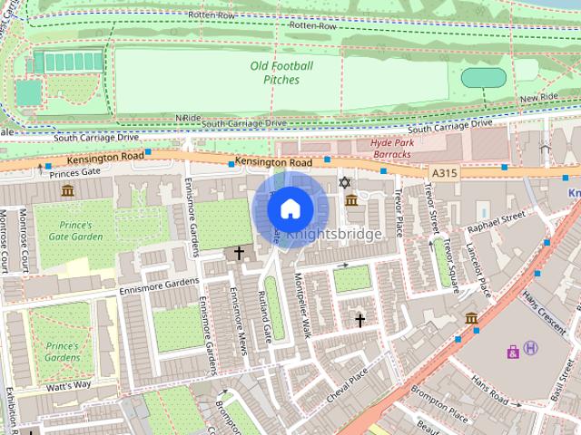 Rutland Gate, South Kensington