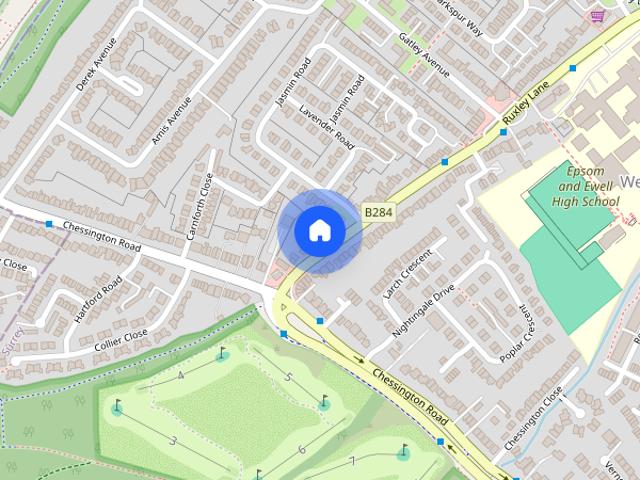 Ruxley Lane, West Ewell, Surrey. KT19