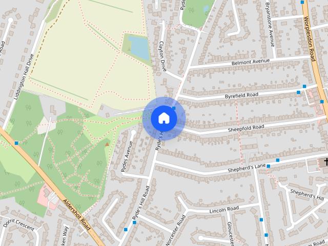 Rydes Hill Road, Guildford