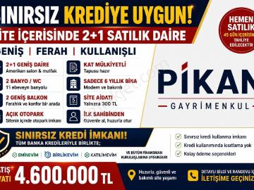 Sınırsız Kredi İmkanı ! 2+1 Ebeveyn Banyolu Daire