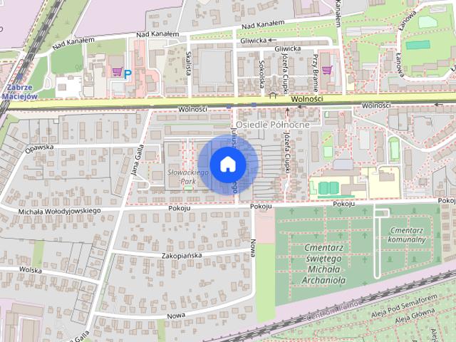 Słowackiego Park apartament 48 m2