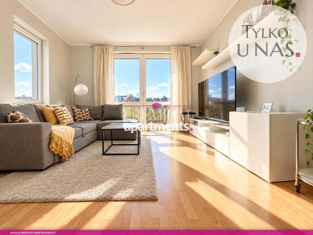 Słoneczne 3 pokoje 60m2 Morena hala balkon