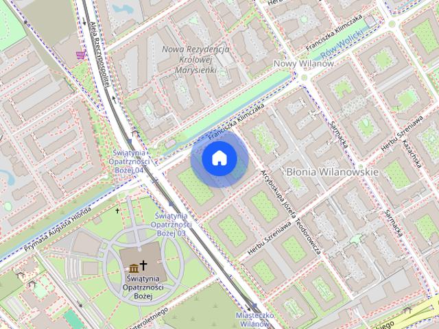 Słoneczne 3 pokoje centrum Miasteczka Wilanów