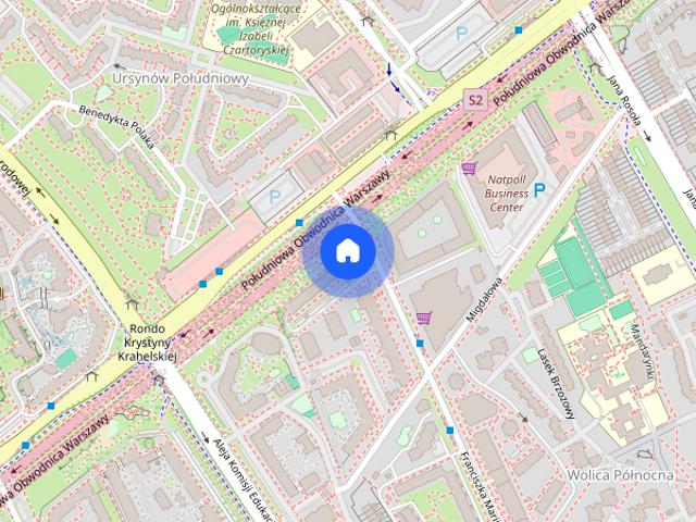 Słoneczne 2 pokojowe mieszkanie blisko metra 50m2 na Ursynowie