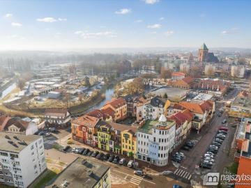Słoneczne 2 pokoje z balkonem i widokiem na rzekę
