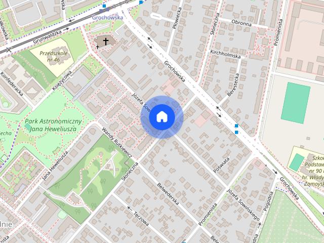 Słoneczne dwa pokoje przy Parku Sowińskiego z podziemnym parkingiem!