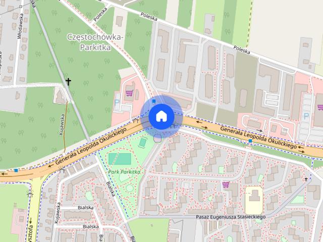Słoneczne mieszkanie do wynajęcia w dzielnicy PARKITKA