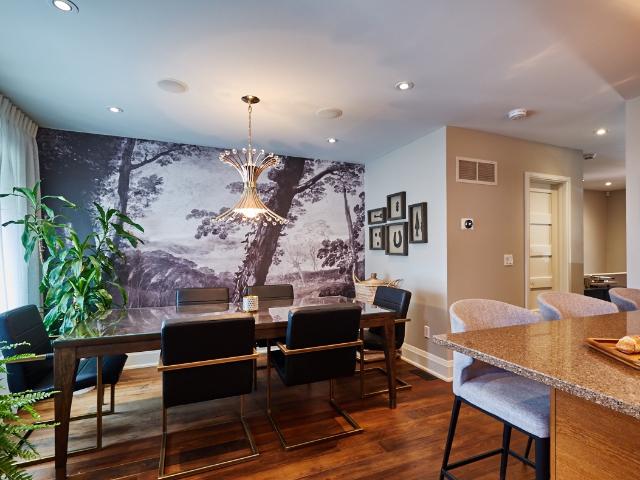 Scarborough Toronto Furnished Bungalow Rental Near Kingston Road Unique One Bedroom House with Designer Finishes