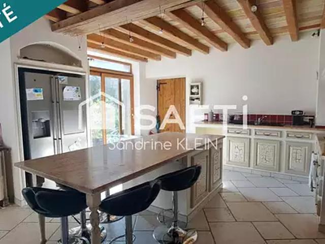 Sceaux du Gâtinais 45490 Achat / Vente maison 5 pièces t5 terrasse parking