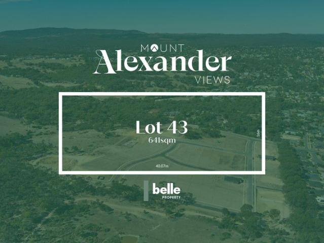 Scenic views and country charm in Mount Alexander Views 641m2 Lot 43