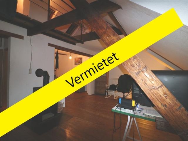 SCHUCKELIGES NEST FUER SINGLES IN DER City! 1 ZIMMER Mansarden Apartment, Südstr.