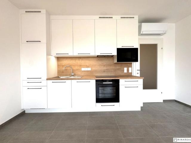 SCHULGARTENGASSE | Erstbezug mit KLIMAANLAGE Moderne 1 Zimmer Wohnung | Loggia | Einbauküche