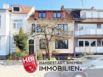 Schwachhausen Schöne Altbauwohnung mit Garten