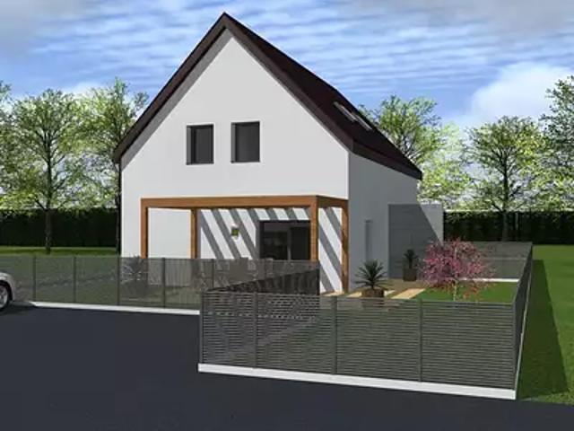 Schwenheim 67440 Achat / Vente appartement 3 pièces t3 jardin terrasse