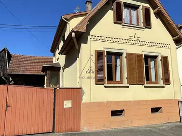 Schweighouse sur Moder 67590 Achat / Vente maison 6 pièces t6 garage