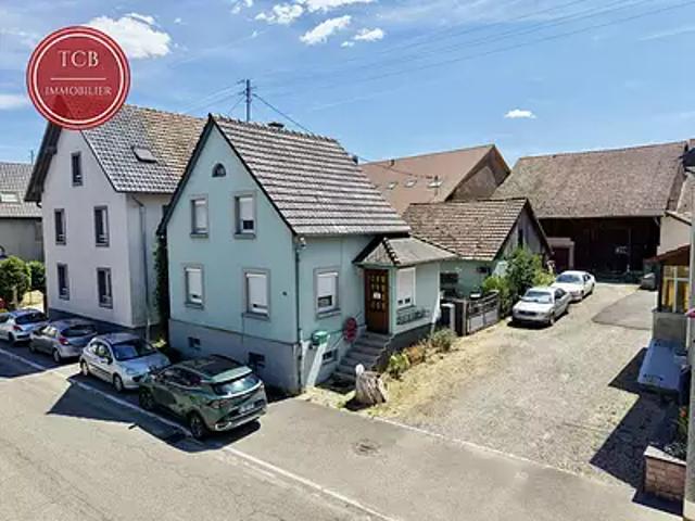 Schweighouse Thann 68520 Achat / Vente maison 4 pièces t4 au dernier étage