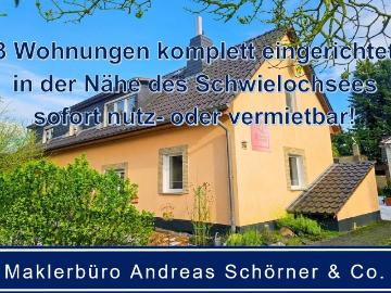 Schwielochsee 3 Wohnungen unter einem Dach sofort nutzbar!