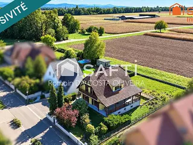 Schwobsheim 67390 Achat / Vente maison 8 pièces t8 parking