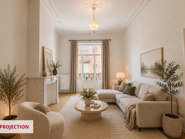Schaerbeek – EU District | Charming Character House, unfurnished, with Garden, Terrace and Independent Studio