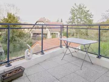 Scharrachbergheim Irmstett 67310 Achat / Vente appartement 3 pièces t3 au dernier étage