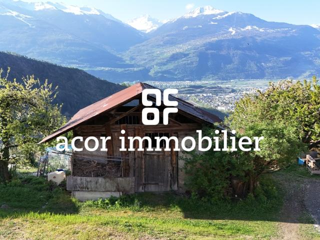 Scheune mit Potenzial in Savièse!