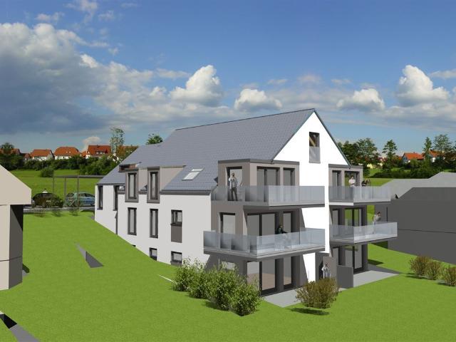 SCHICK UND MODERN große 2 Zi. Whg, barrierefrei, mit Terrasse + Garten in Forchheim