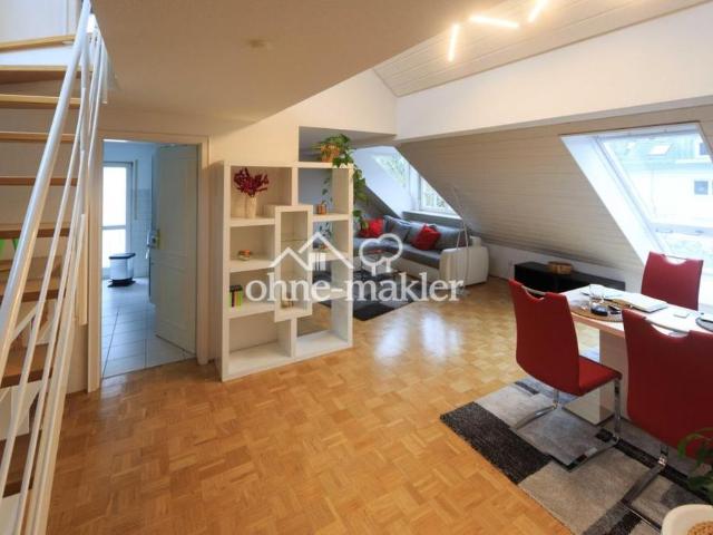Schicke Maisonette Wohnung mit Galerie und Loftcharakter | 2 Bäder