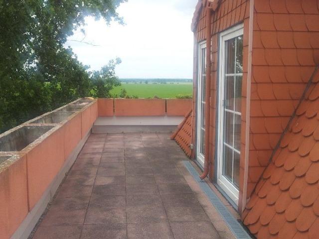 Schicke Penthousewohnung mt Terrasse um die ganze Wohnung! Wohnen im Grünen, ruhig gelegen!