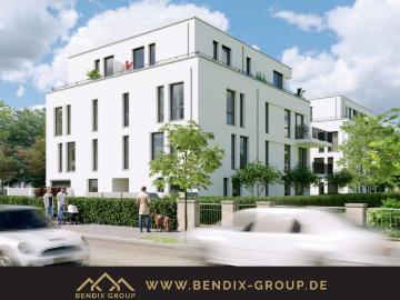 Schicke Terrassenwohnung I 3 Zimmer am Großen Garten I Modern & hochwertig I Bezugsfertig Erstbezug