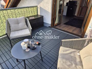 Schicke 2 Zimmer DG Wohnung in Nieder Olm