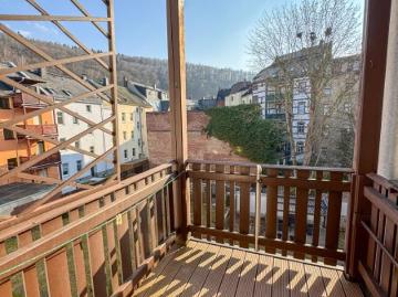 Schlema, Erzgebirge, Sachsen - Balkon