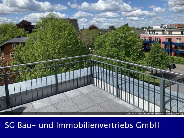 Schicke 3 Zimmer Wohnung mit sonniger Dachterrasse!