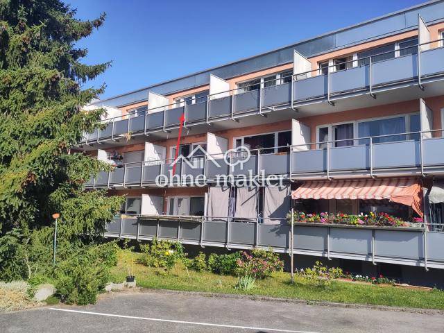 Schickes ruhiges Apartment mit Ausblick, Balkon und Stellplatz, frei, von privat