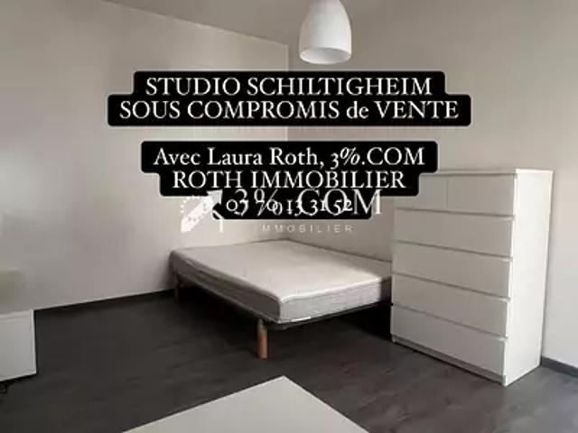 Schiltigheim 67300 Achat / Vente appartement 1 pièce t1