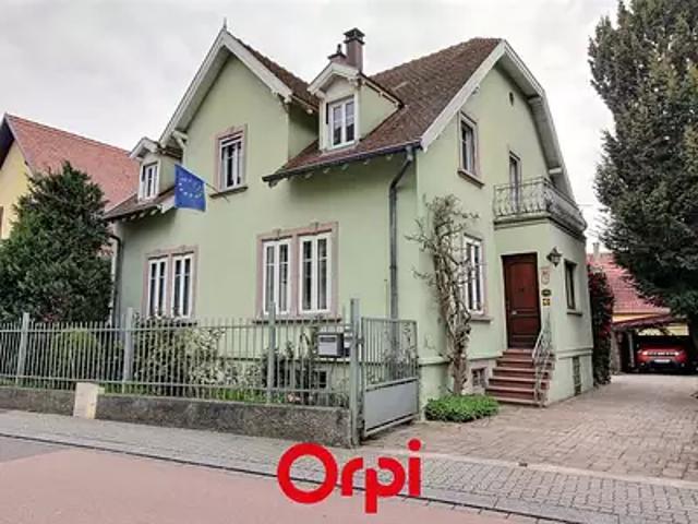 Schiltigheim 67300 Achat / Vente maison 7 pièces t7 jardin cave