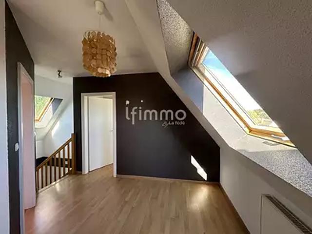 Schirrhoffen 67240 Achat / Vente appartement 4 pièces t4 au dernier étage parking