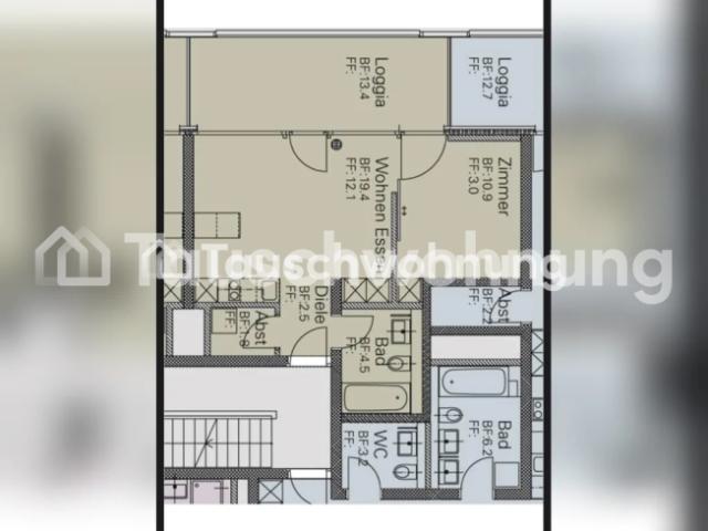 Schlieren Moderne 2 ZW mit riesigem Balkon
