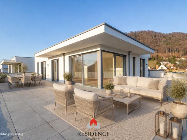 Schlosspark in Parsch: Penthouse mit einzigartiger Rooftop Terrasse