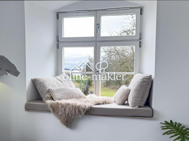 Schlosswohnung am Bodensee – eigener Eingang, Top Internet fürs Homeoffice, sofort beziehbar