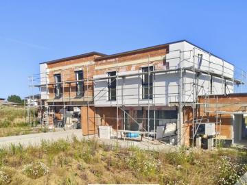 Letzte verfügbare Doppelhaus Einheit! Top 2. Nähe Wels in Niederthalheim– stilvolles Doppelhaus mit Weitblick ins Grüne