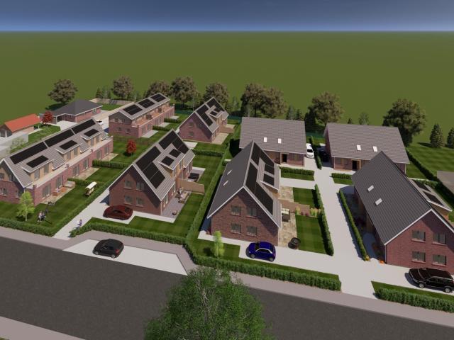 Schlüsselfertige Doppelhaushälfte in Holzrahmenbauweise – KfW40 QNG inkl. PV & Außenanlagen