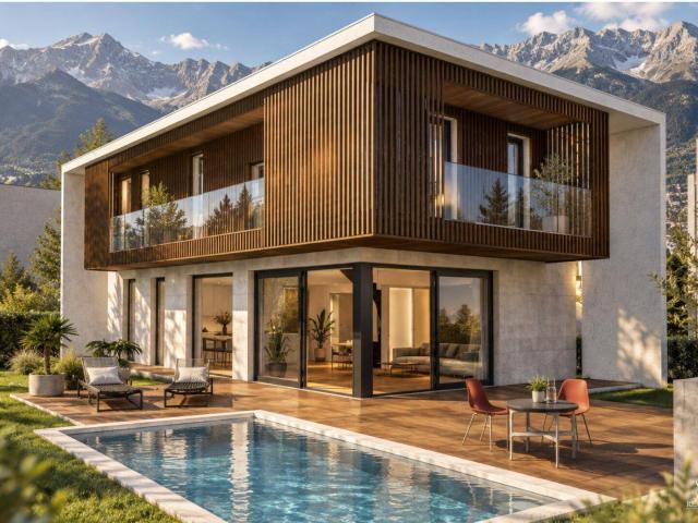 Schlüsselfertiges Architekten Traumhaus in Rum auf eigenem Grundstück– sonnige Südwestlage mit Panoramablick Haus B Größe 150