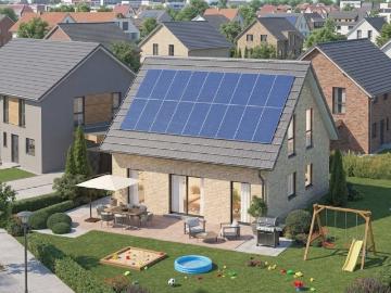 Schlüsselfertiges KfW 40 Haus mit Photovoltaikanlage baubar in Lauf Kuhnhof