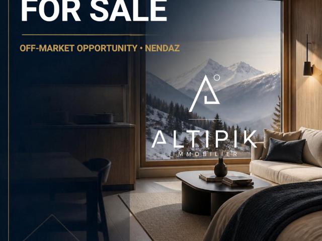 Schlüsselfertiges Studio mit Aussicht im Zentrum von Nendaz 4 Vallées