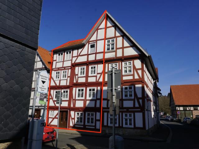 Schmucke Fachwerk Doppelhaushälfte in der Melsunger Innenstadt. Keine Käuferprovision!