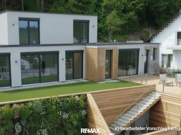 Schnäppchen! Großzügiges Einfamilienhaus in Aussichtslage in Alland zum fertig bauen!