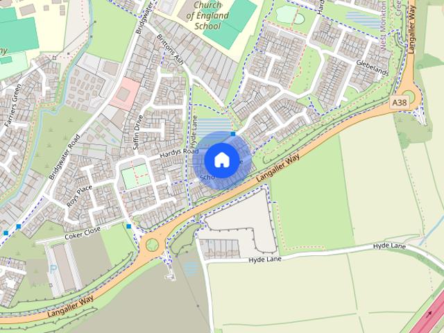 Schofield Close, Bathpool, Taunton, Somerset, TA2